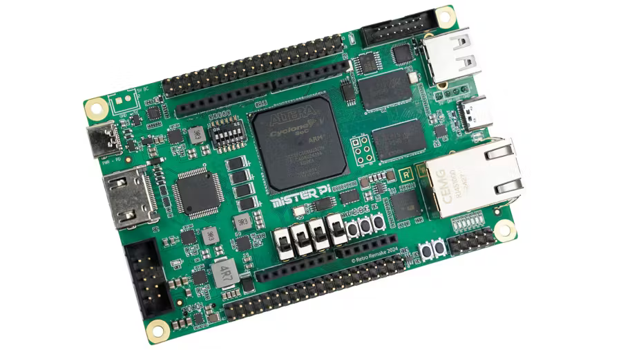 "Taki Udon" Unveils a Custom MiSTer-Compatible FPGA Emulation Board